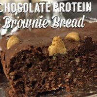 The BEST Chocolate Protein Brownie Bread!