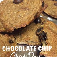Chocolate Chip CHICKPEA Protein Cookies!